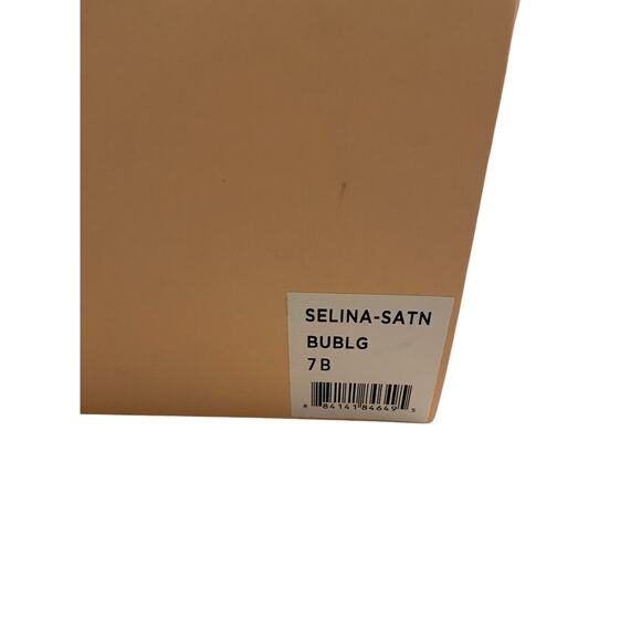 Loeffler Randall Selina Satin Closed Toe Ankle Strap Platforms Bubblegum Size 7B - Picture 12 of 12